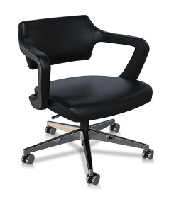 Butterfly Low Back Desk Chair Executive PU Leather Task Chair